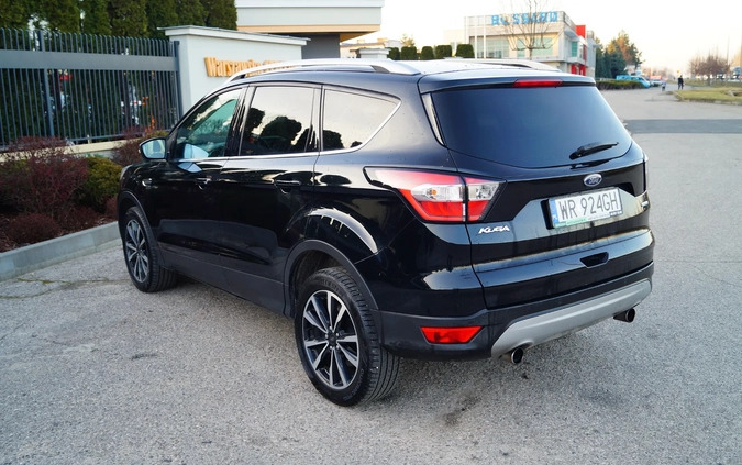 Ford Kuga cena 61377 przebieg: 180000, rok produkcji 2018 z Łaskarzew małe 79